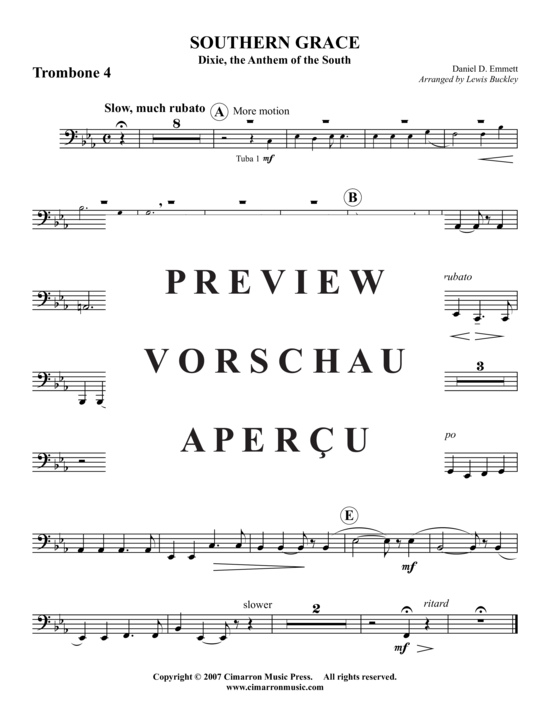Product gallery: Page 19 of 21 Southern Grace (Dixie) , , Brass Ensemble
