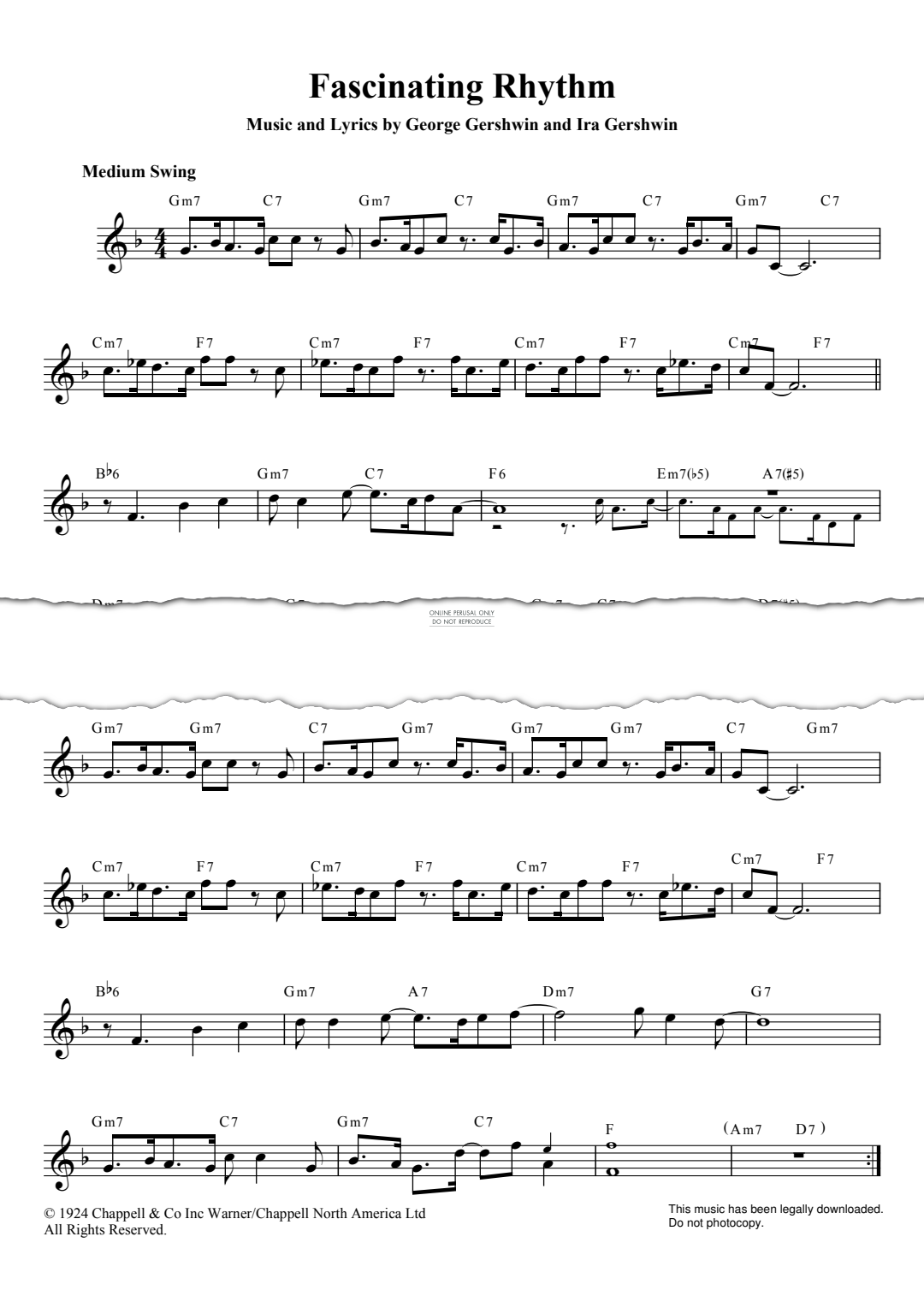 Product picture to: Fascinating Rhythm