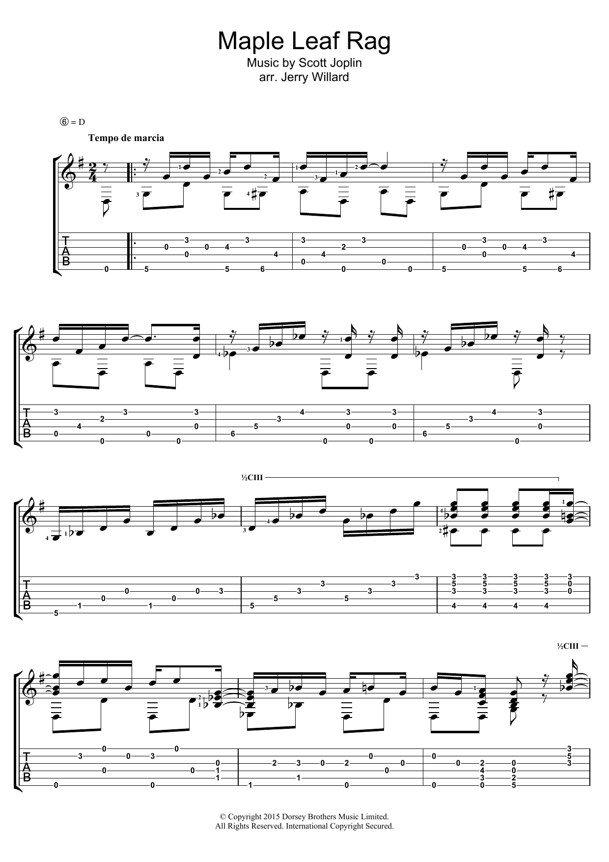 Product picture to: Maple Leaf Rag