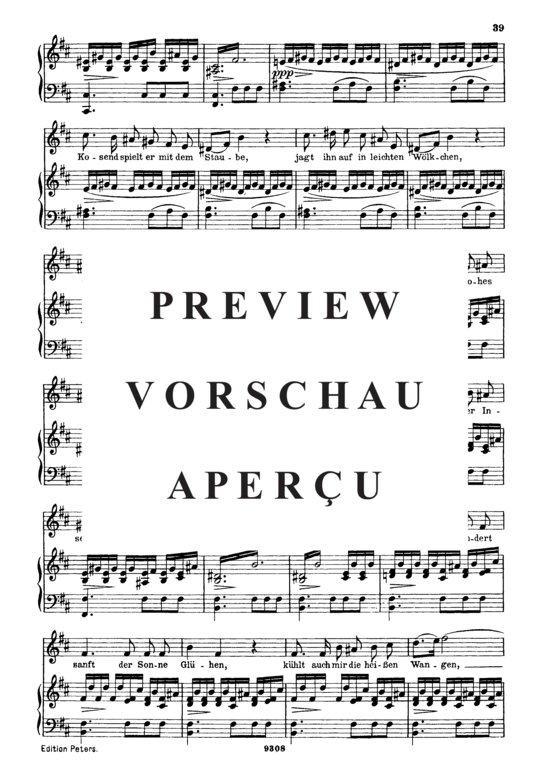 Product gallery: Page 3 of 7 Suleika I, D.720 Was bedeutet die Bewegung?, , High Voice and Piano