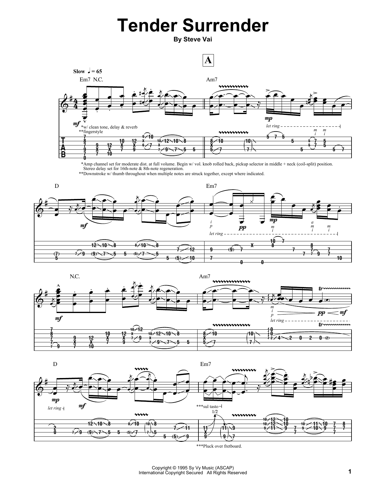 Produktbild zu: Tender Surrender
