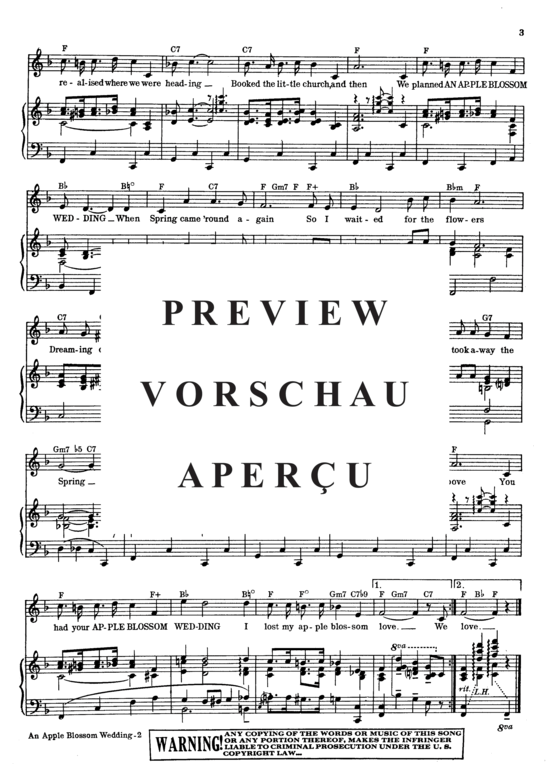 Produktgalerie: Seite 4 von 8 An Apple Blossom Wedding , Clark, Buddy  , Klavier und Gesang