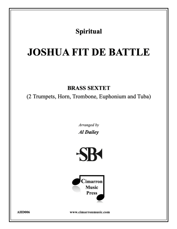 cover: Joshua Fit de Battle, , Brass Sextet