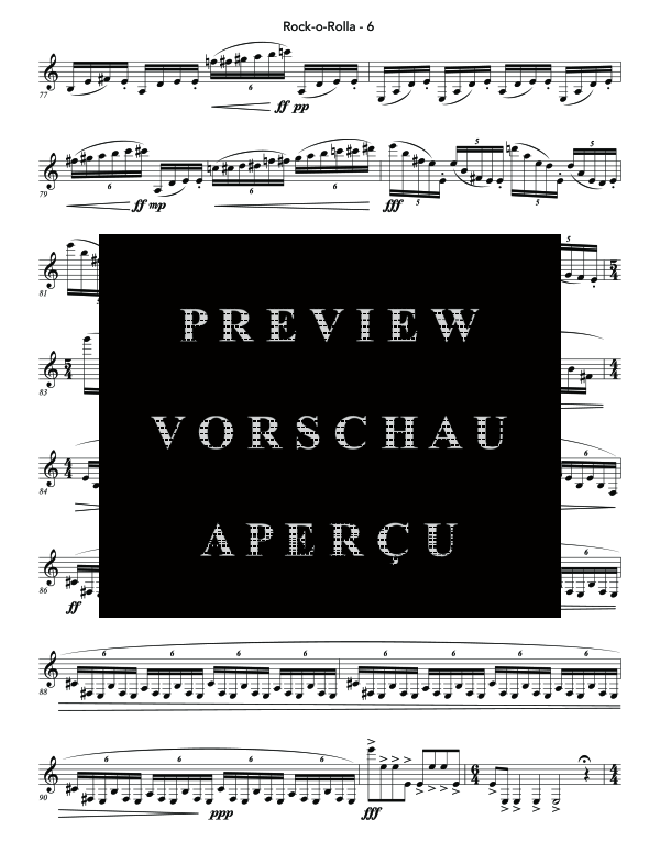 Product gallery: Page 11 of 11 Rock-o-Rolla, , (Klarinette Solo)