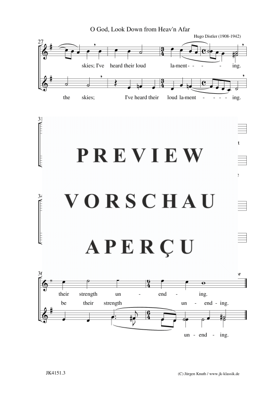 gallery: O God, Look Down from Heav´n Afar (The Year Cycle, Op.5, No.29), , Frauenchor SAA