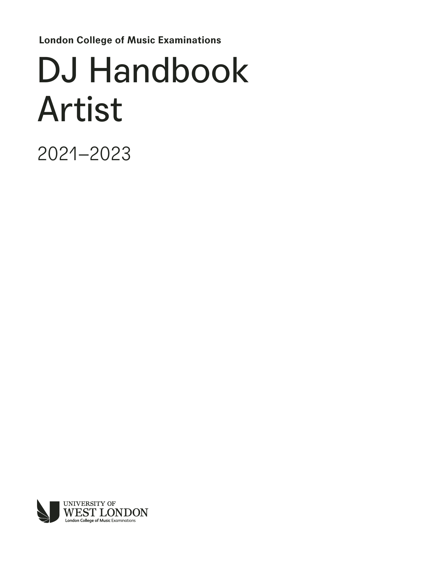 Produktgalerie: Seite 1 von 1 LCME DJ Handbook Debut 2021, LCME
