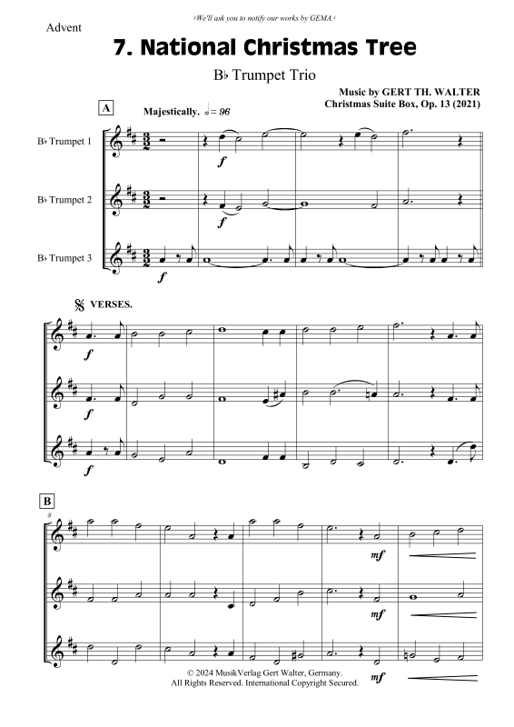 Produktbild zu: National Christmas TreeGert Th. Walter