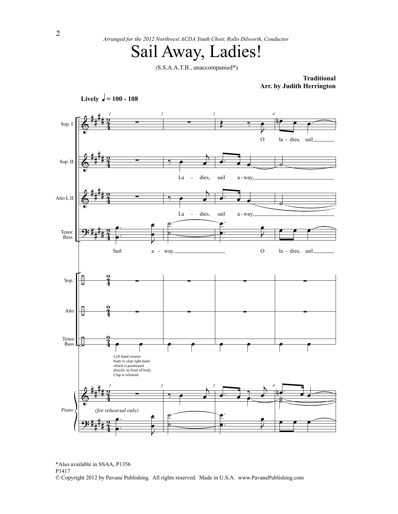 Produktbild zu: Sail Away, Ladies