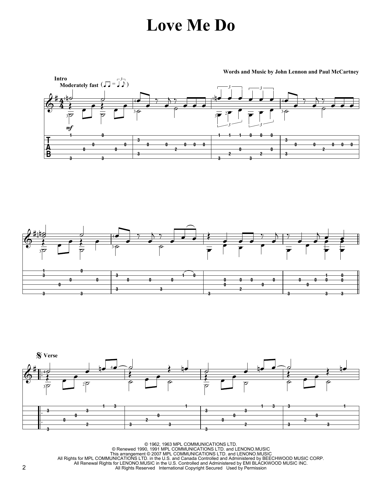 Product gallery: Page 1 of 1 Love Me Do, The Beatles