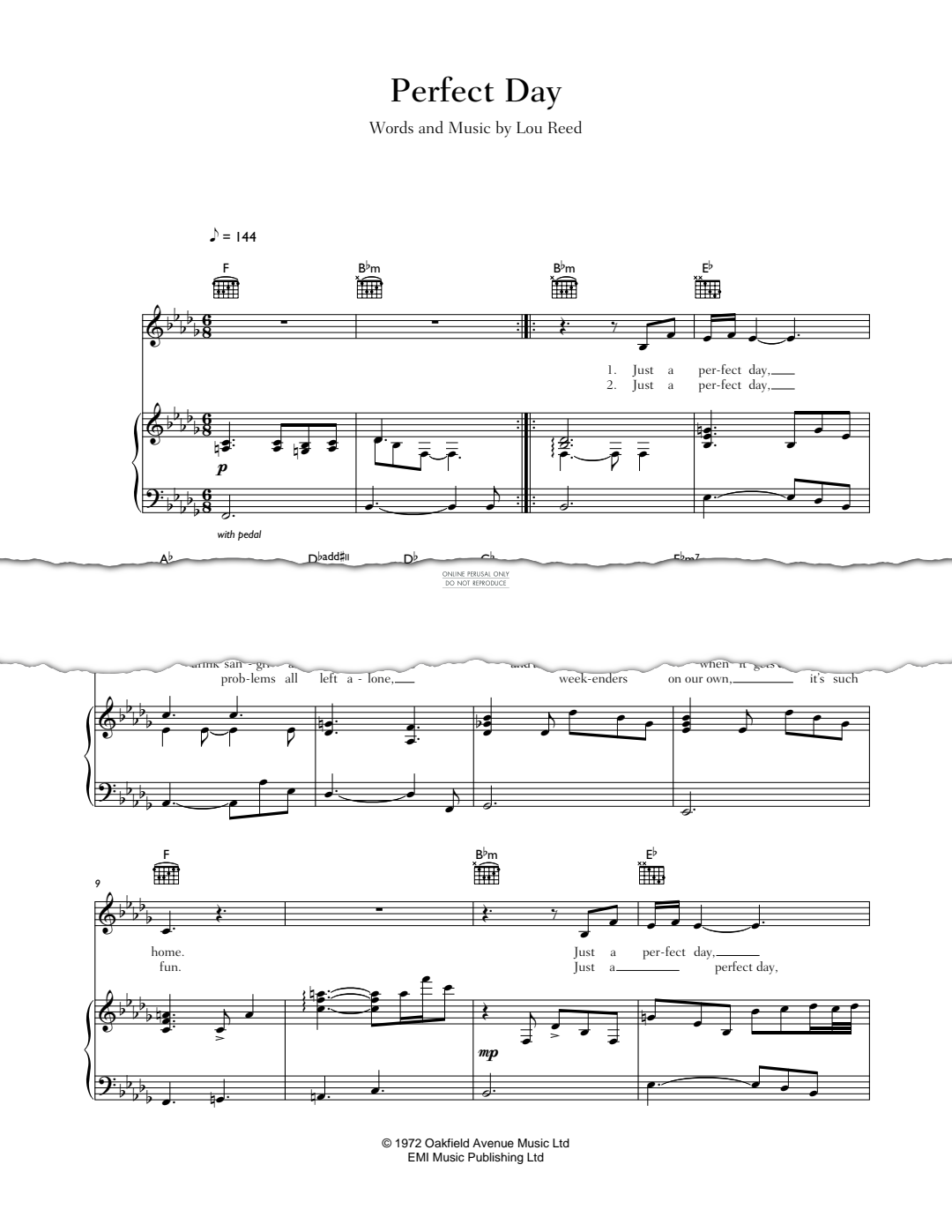 gallery: Perfect Day, Lou Reed