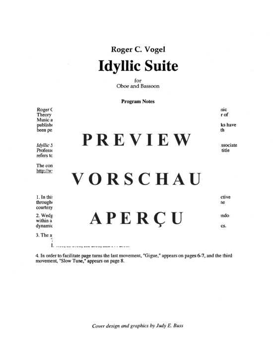 Produktgalerie: Seite 12 von 20 Idyllic Suite , , (Oboe und Fagott)