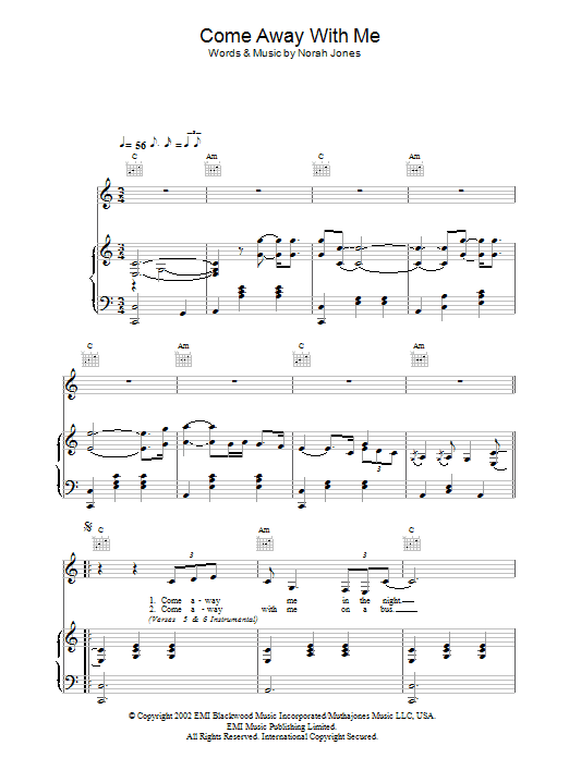 Produktbild zu: Come Away With Me