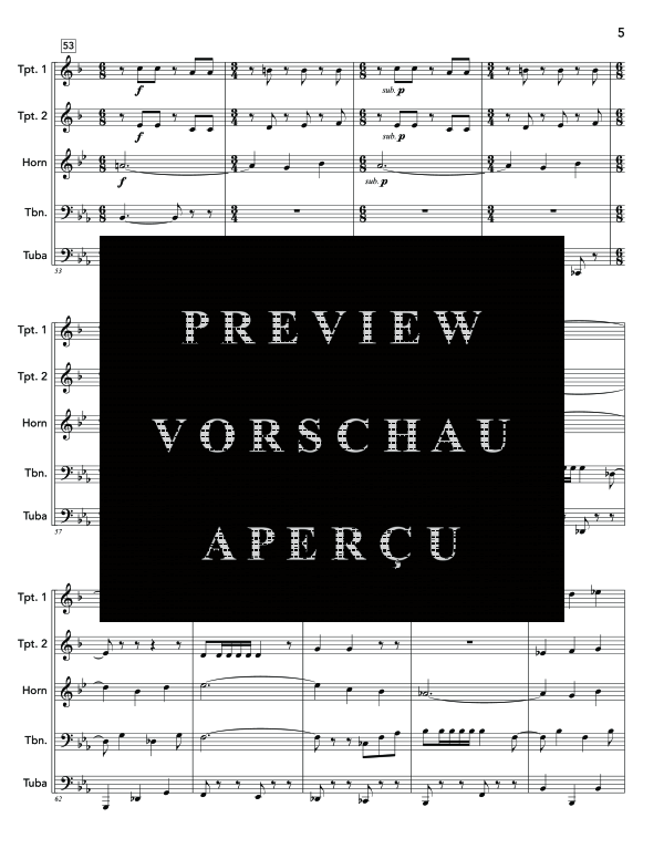 Produktgalerie: Seite 9 von 11 Trifecta, , (Blechbläser Quintett)