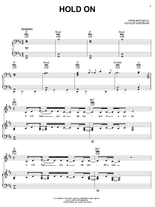 Produktbild zu: Hold On