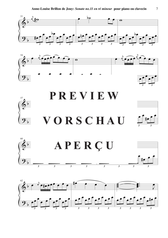 Product gallery: Page 8 of 20 Sonata no. 11 in d minor , Horvath, Nicolas, (Klavier/Cembalo Solo)