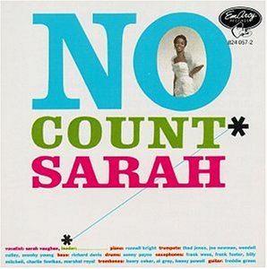 cover: Cheek To Cheek, Sarah Vaughan, Gesang, Klavier