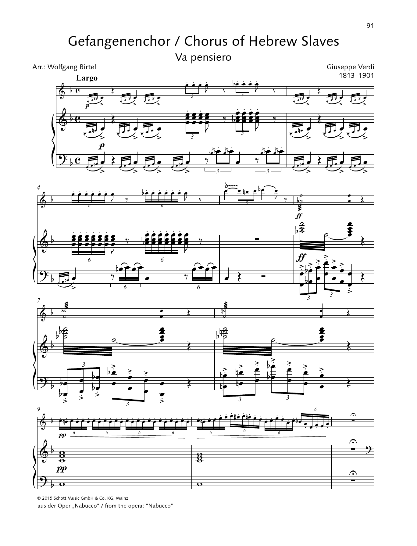 Produktbild zu: Chorus of the Hebrew Slaves