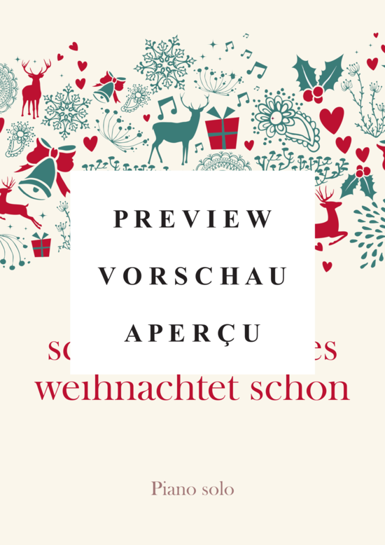 Product gallery: Page 2 of 4 Guten Abend, schön´ Abend, es weihnachtet schon , , Piano Solo