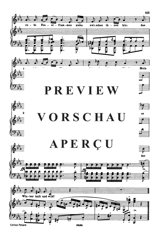 gallery: Der stürmische Morgen D.911-18 (Winterreise) , ,  (Gesang tief + Klavier)