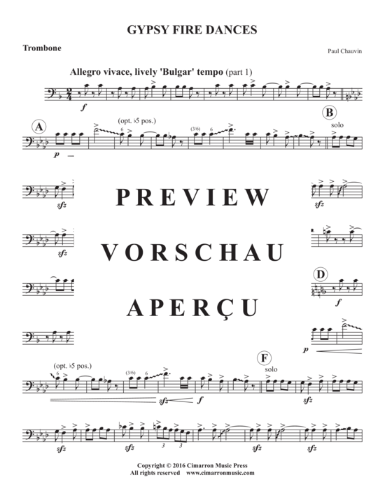 Produktgalerie: Seite 16 von 19 Gypsy Fire Dances , , (Blechbläserquintett)