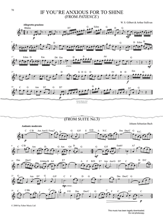 Product gallery: Page 1 of 1 Air On The G String, Johann Sebastian Bach