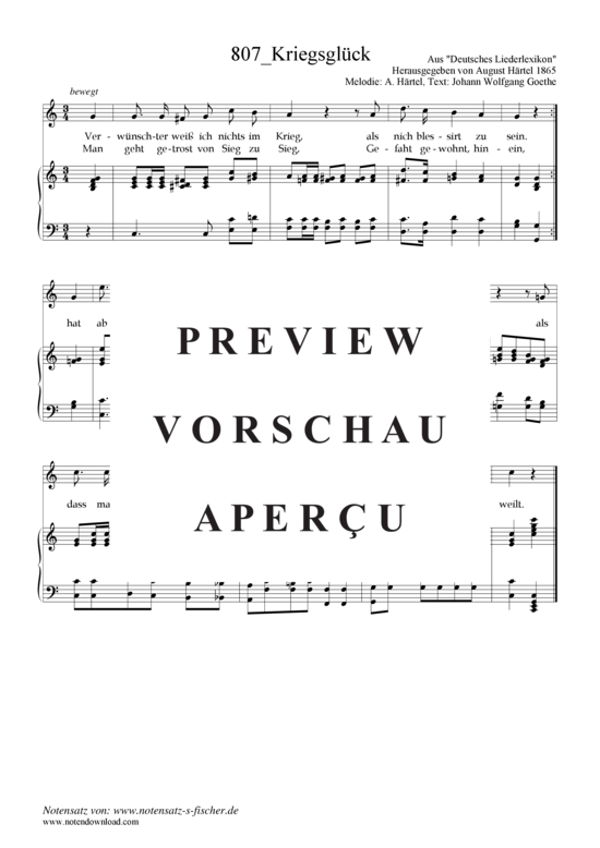Product gallery: Page 2 of 3 Kriegsglück , , Piano and Voice