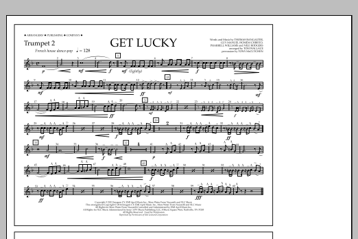 Produktbild zu:  Get Lucky - Trumpet 2 - Tom Wallace