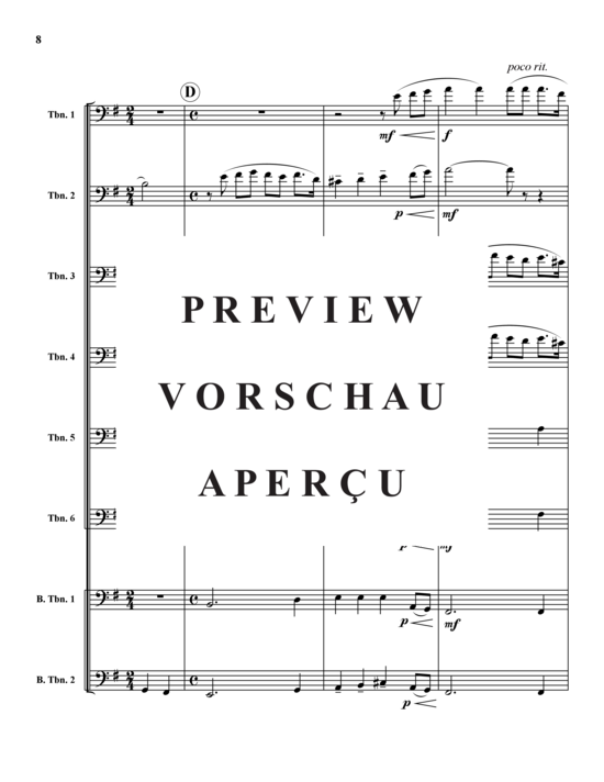 Product gallery: Page 9 of 19 Nessun Dorma , , (Trombone ensemble)