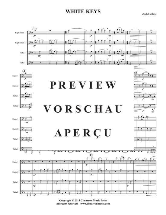 Product gallery: Page 2 of 9 White Keys , , (2x Baritone, 2x Tuba)