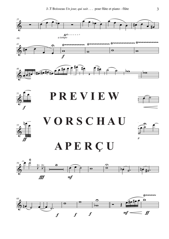 Product gallery: Page 15 of 16 Un Jour, Qui Sait , , (flute + piano)