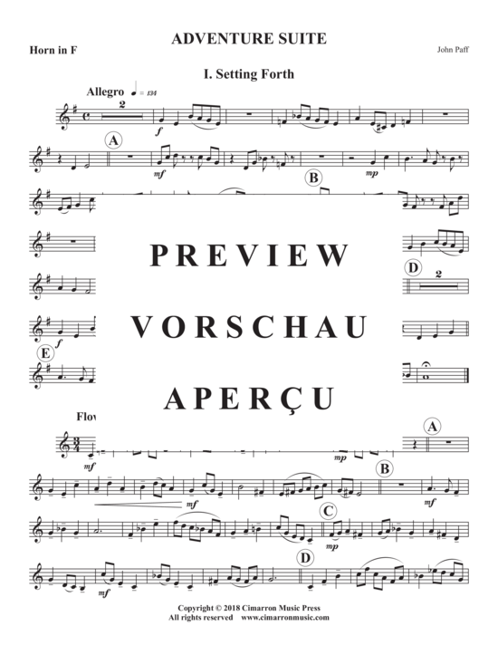 Produktgalerie: Seite 15 von 20 Adventure Suite , , (Blechbläser Quintett)