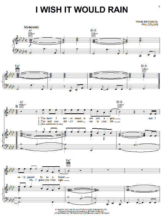 Produktbild zu: I Wish It Would Rain