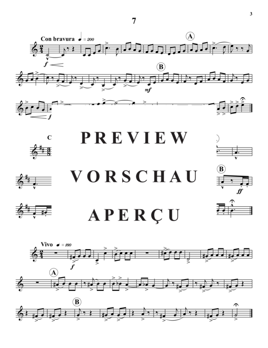 Produktgalerie: Seite 21 von 21 Musica Festiva – 15 kurze Sätze , , (Trompete Trio)