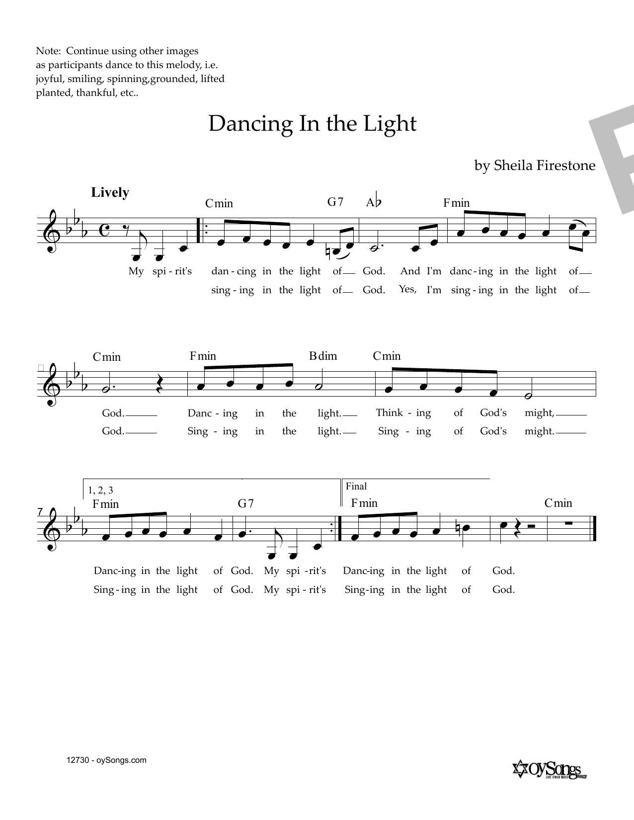 Produktbild zu: Dancing In The Light