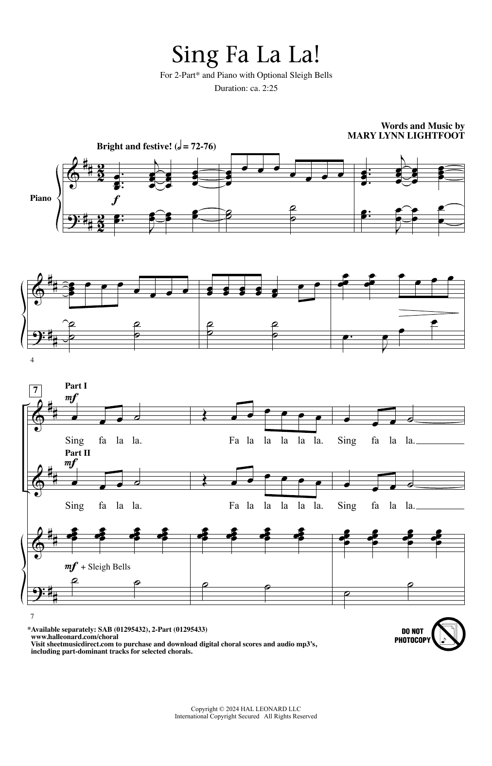 Produktbild zu: Sing Fa La La!