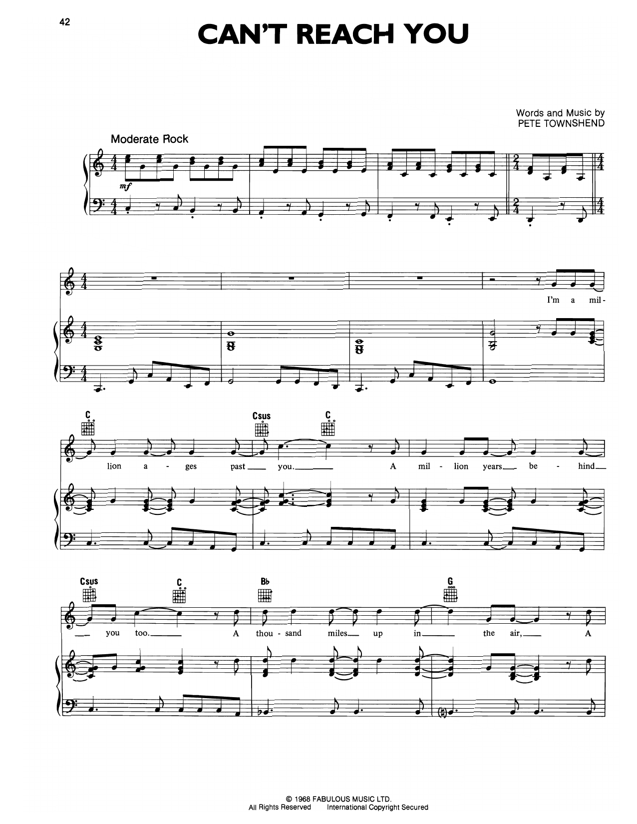 Produktbild zu: I Can't Reach You