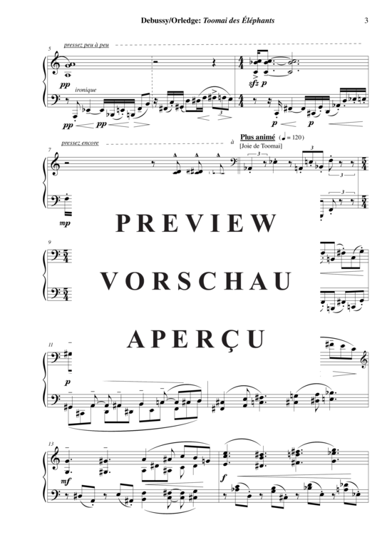 Product gallery: Page 4 of 11 Toomai des éléphants , , Piano Solo