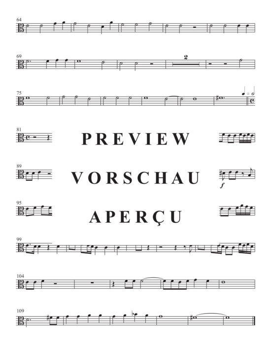 Product gallery: Page 9 of 19 Herr, nun lässt Du Deinen Diener , , (ensemble for bass, 4x trombone + BC)