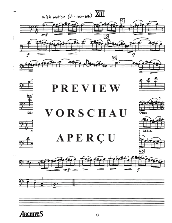 Product gallery: Page 15 of 19 Sixteen Etudes for Euphonium , , (Euphonium Solo)