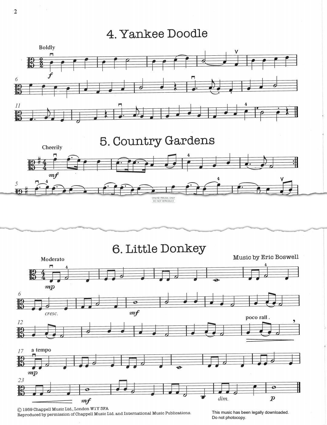 Product gallery: Page 1 of 1 Little Donkey, Eric Boswell