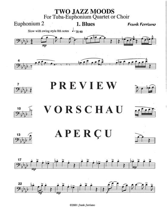Product gallery: Page 16 of 21 Two Jazz Moods , , (Tuba Quartett EETT)