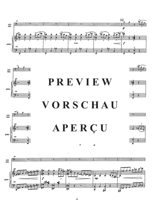 Produktgalerie: Seite 10 von 21 Concerto , , (Tuba + Klavier)