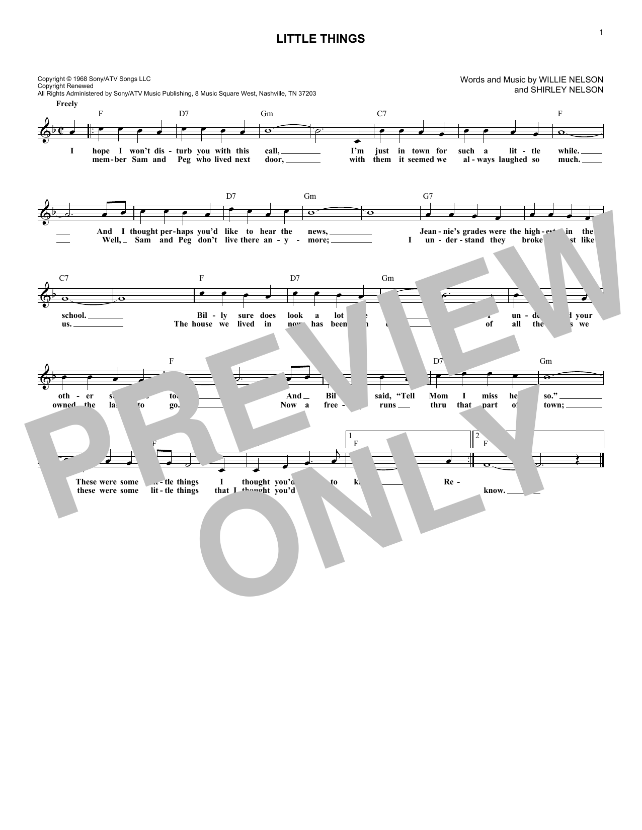 Produktbild zu: Little Things