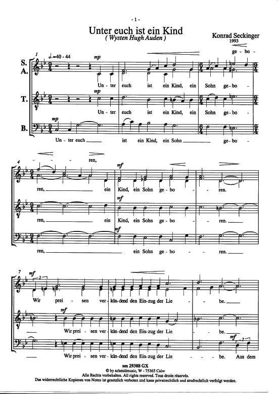 Product picture to: Eilt nach Bethlehem Konrad Seckinger (Weihnachtliche Meditation)