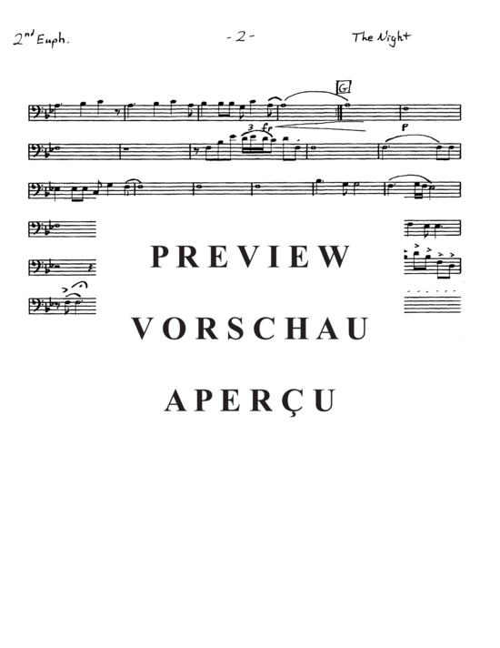 Product gallery: Page 21 of 21 The Night , , (Tuba Quartet EETTt)