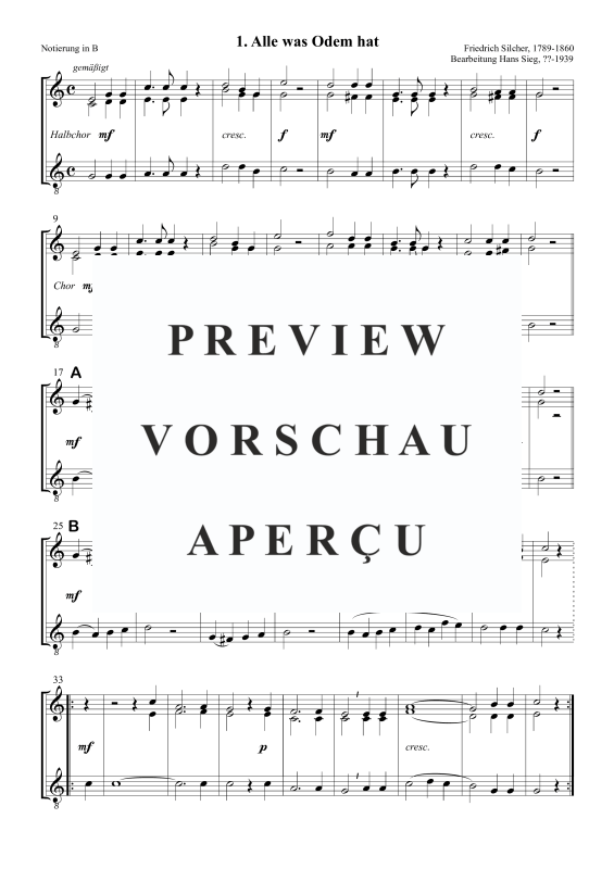 Produktgalerie: Seite 4 von 5 Alle, was Odem hat, , Posaunenchor
