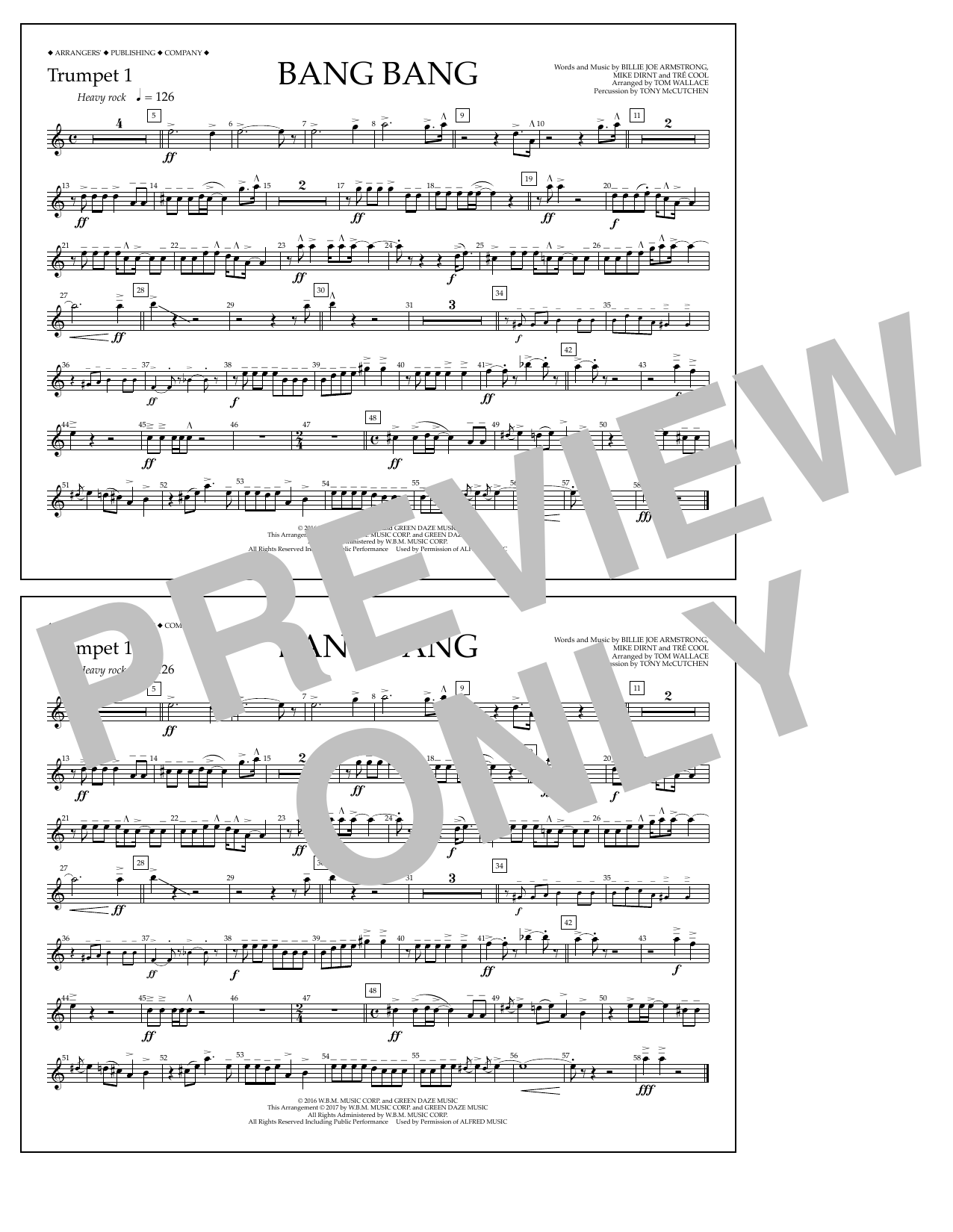 Product picture to: Bang Bang - Trumpet 1