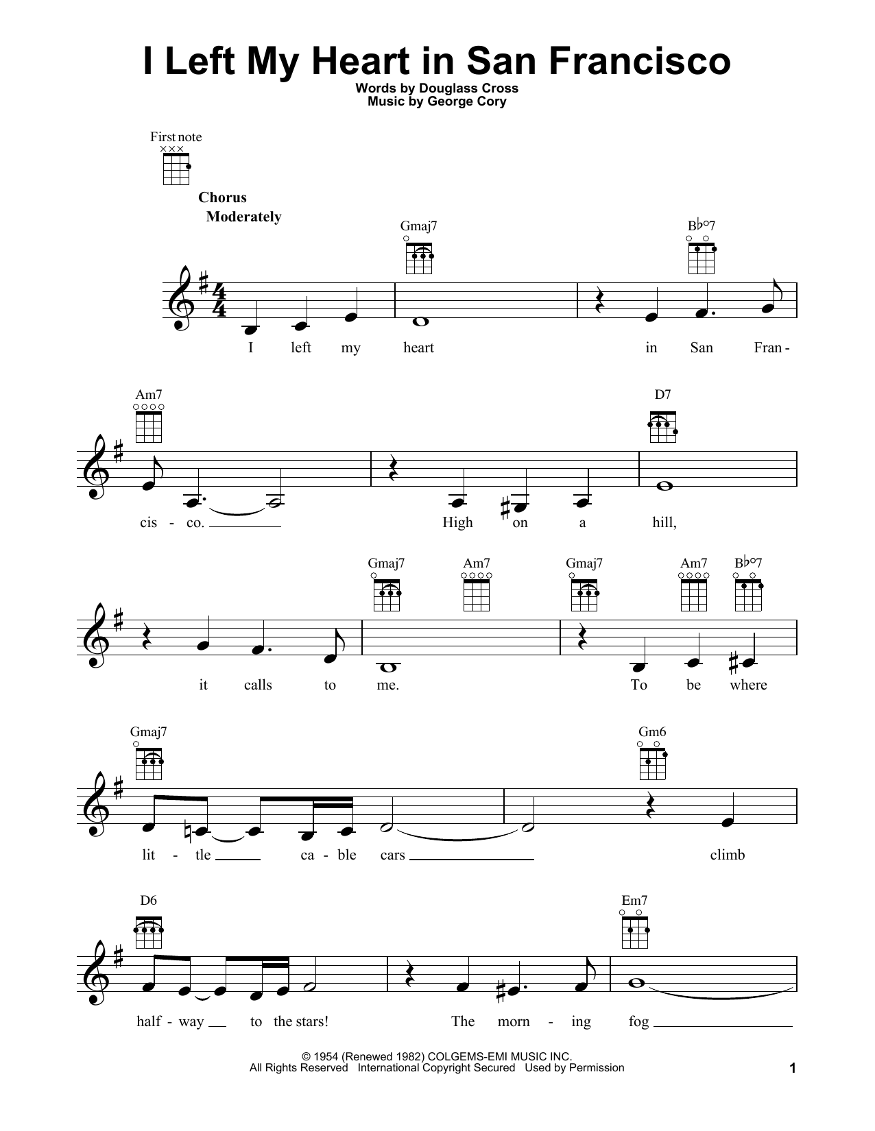 Produktbild zu:  I Left My Heart In San Francisco - Tony Bennett