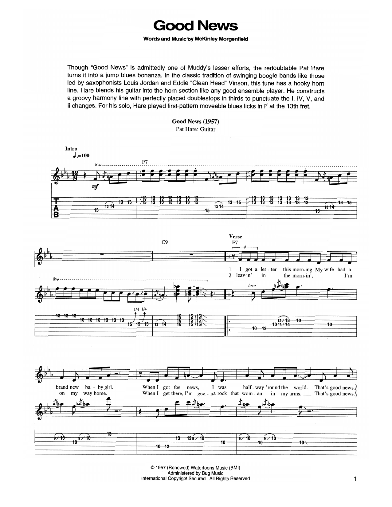 Product gallery: Page 1 of 1 Good News, Muddy Waters