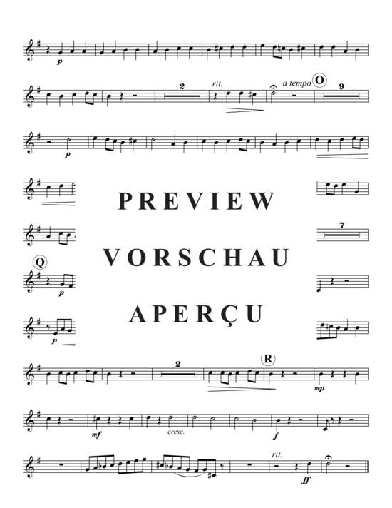 Produktgalerie: Seite 15 von 21 Fuge aus Sonate Nr. 3 in C-Dur, BWV 1005 , , (Hornquartett)